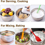 5-Piece Stainless Steel Nesting Set – Smart, Sleek, and Space-Saving