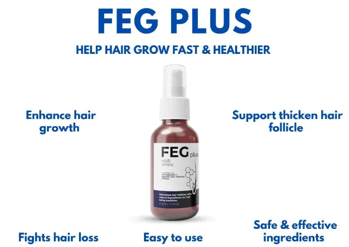 FEG Plus Hair Growth Serum Spray – 50ml