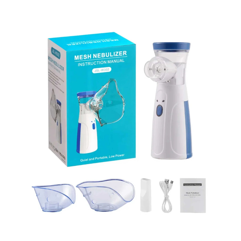 Mesh Portable Nebulizer with Mask for Kids & Adults