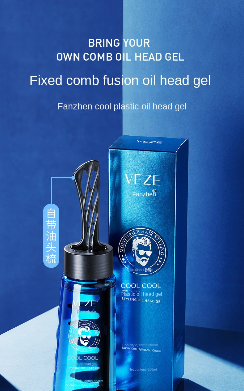 Veze Styling Head Oil Gel 2-In-1 – Style & Nourish Instantly