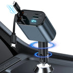 4-in-1 Car Charger Adapter 120W – Power On the Go